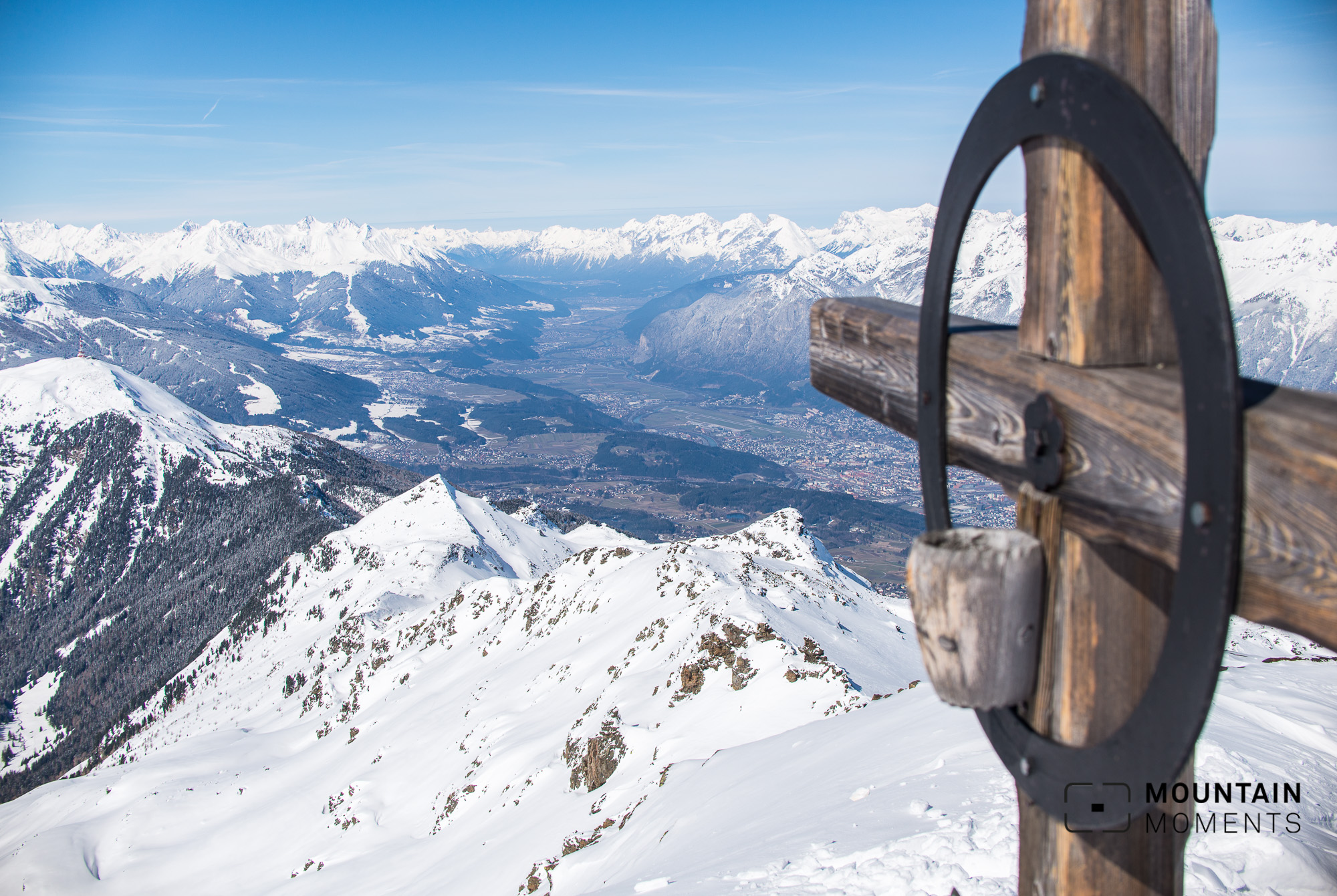Skitour Glungezer – Bergfotografie beim Skitouren