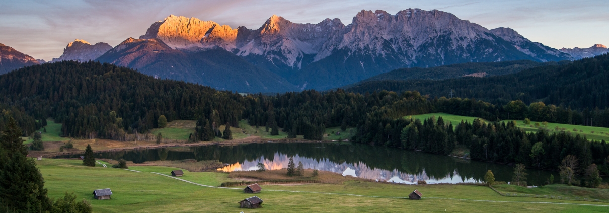wallberg, fotospot bayern, fotospot bayerische alpen, geroldsee, wagenbrüchsee, fotospot bayern, fotospot deutschland, landschaftsfotografie, Sunset, sonnenuntergang karwendel, sonnenuntergang bayern, postkartenmotiv bayern