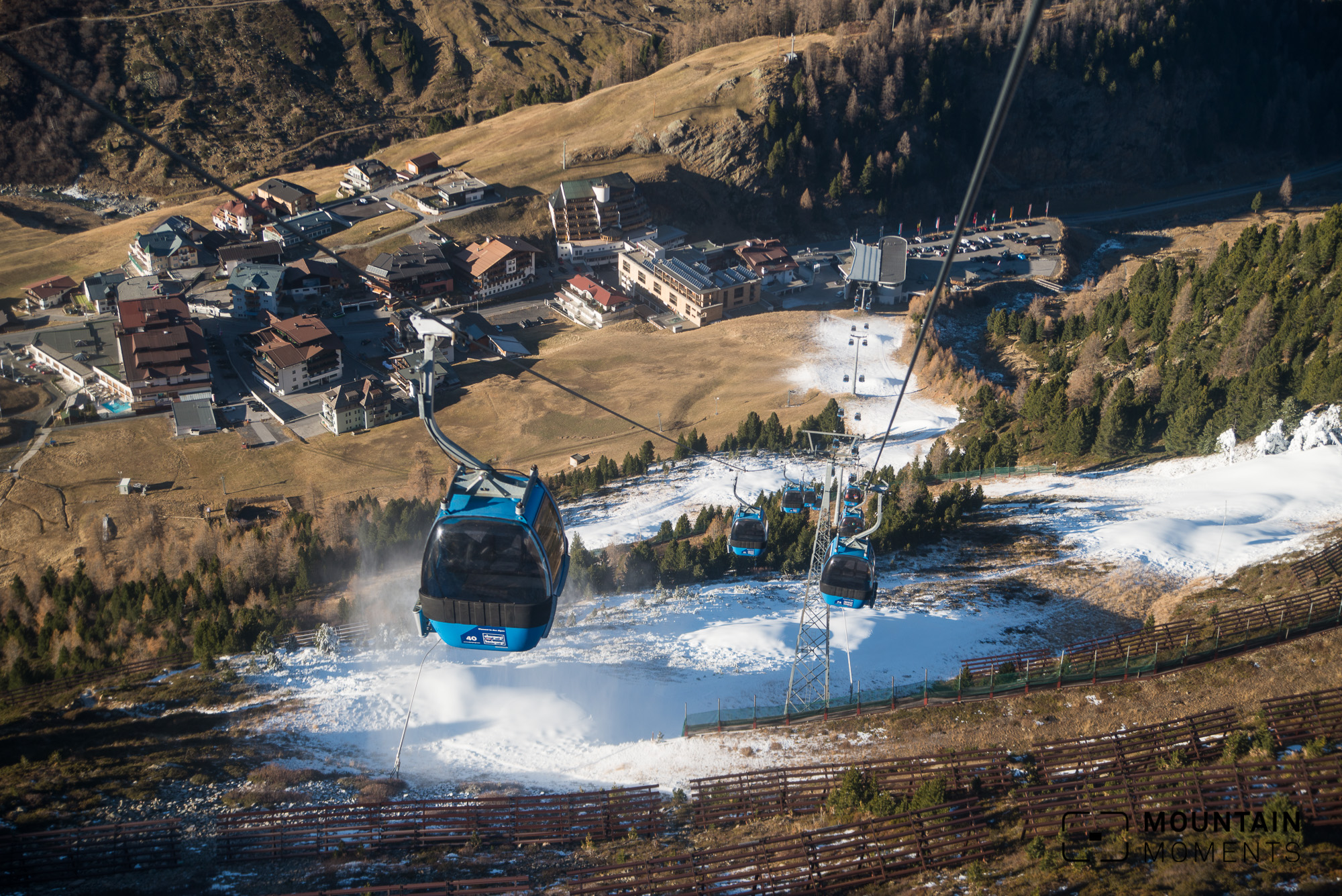 Skifahren in der Vorsaison – Tirol/Obergurgl