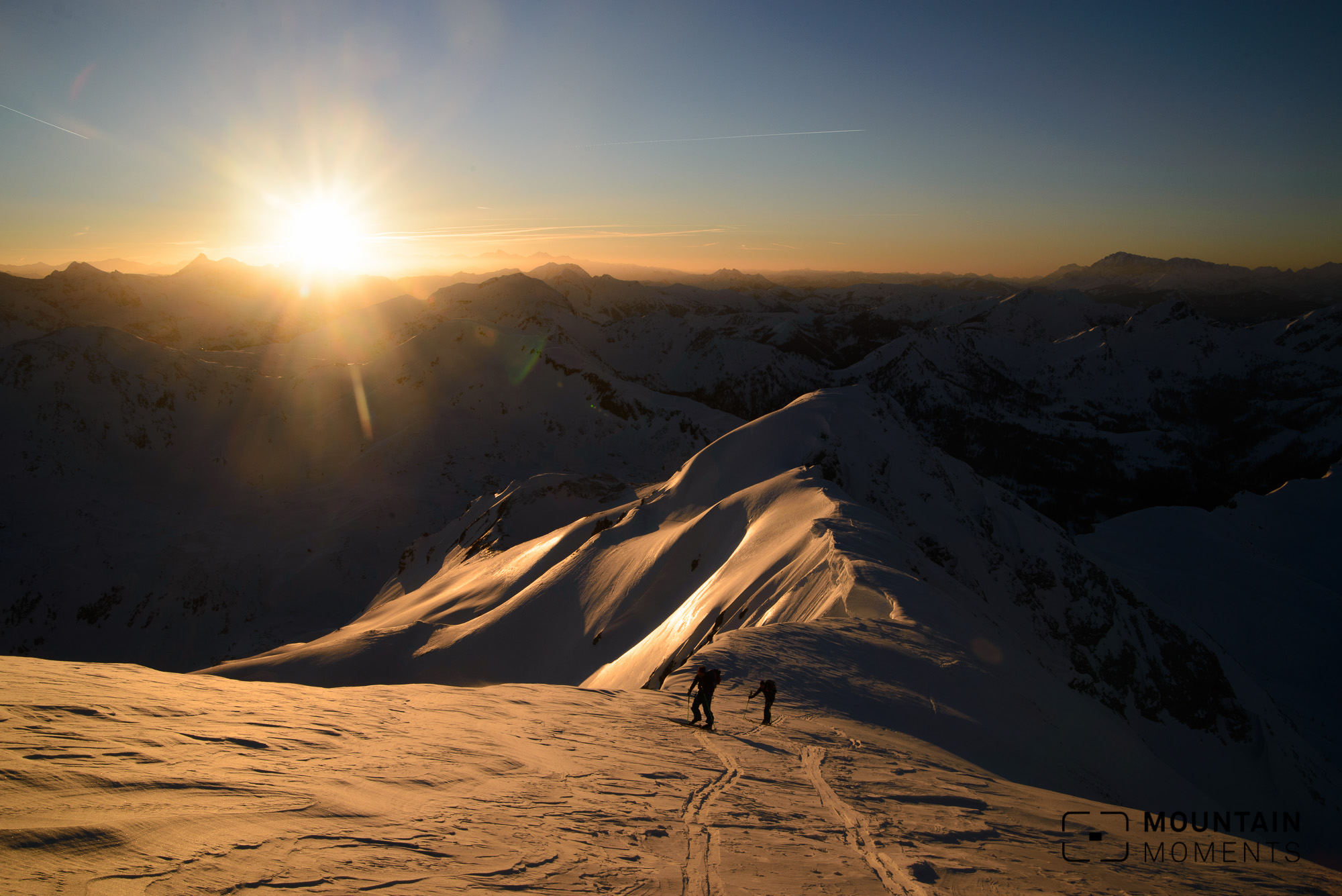 Sonnenuntergang fotografieren im Winter – 3 Tipps für schöne Bergfotos