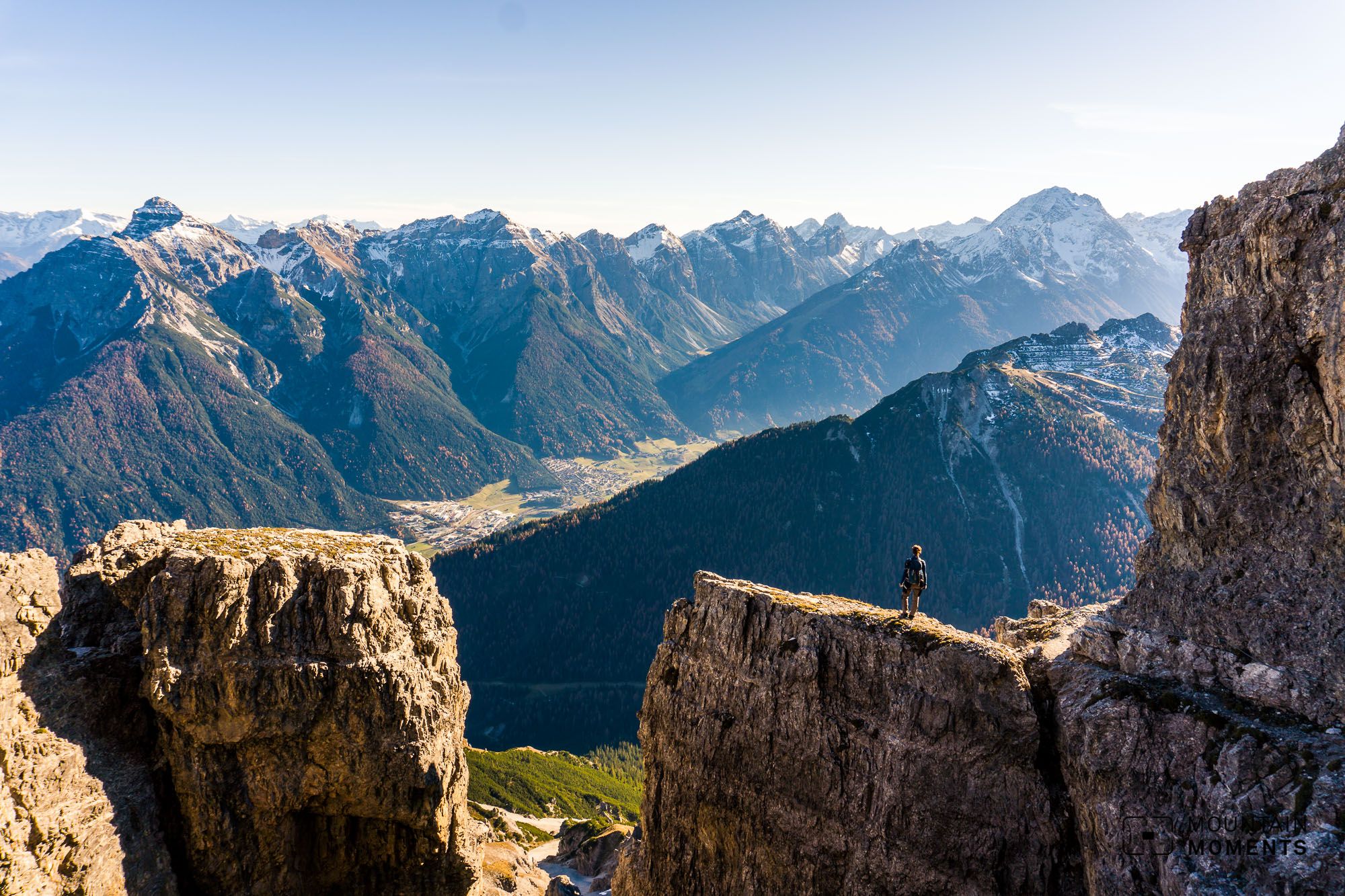 Der Kalkkögel-Klettersteig! Der Lustige Bergler SteigIn der Brenta Nordtirols