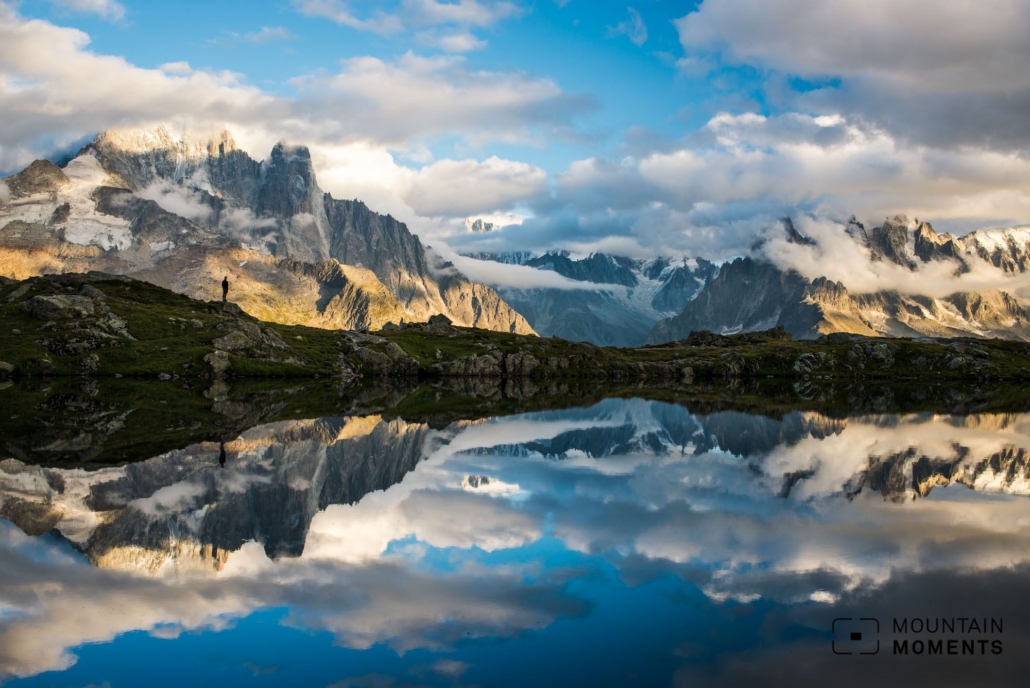 Panorama-Wanderung von Chamonix zum Lac Blanc: Der fotogene Südbalkon des Mont-Blanc-Massivs