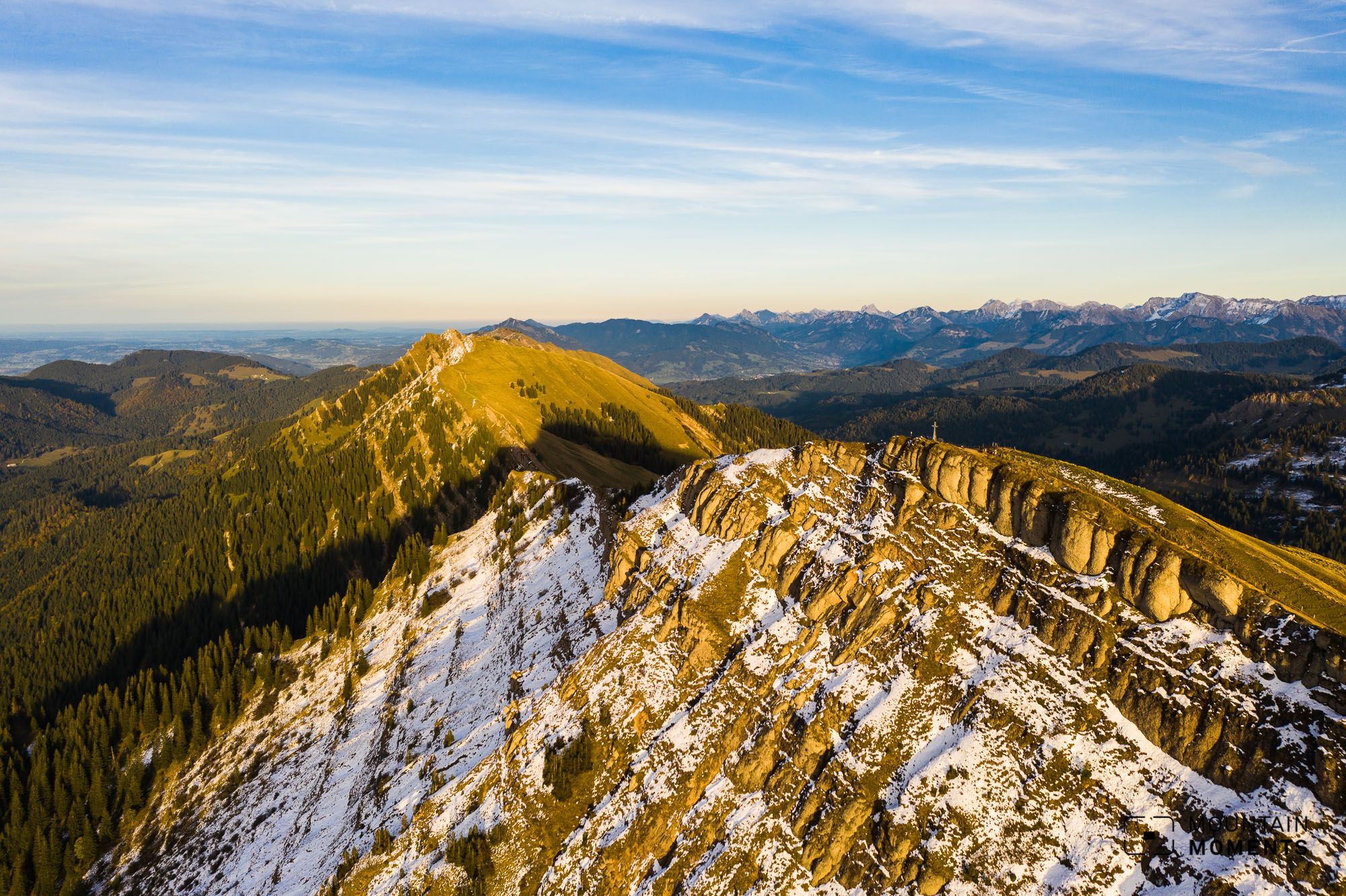 Panorama-Wanderung Hochgrat: Gratwanderung entlang der aussichtsreichen Nagelfluhkette