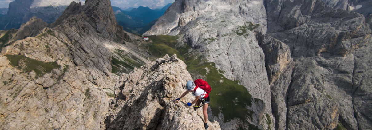 Klettersteig, Via Ferrata, Seiser Alm, Schlern, Tierser Alpl, Maximilian Klettersteig